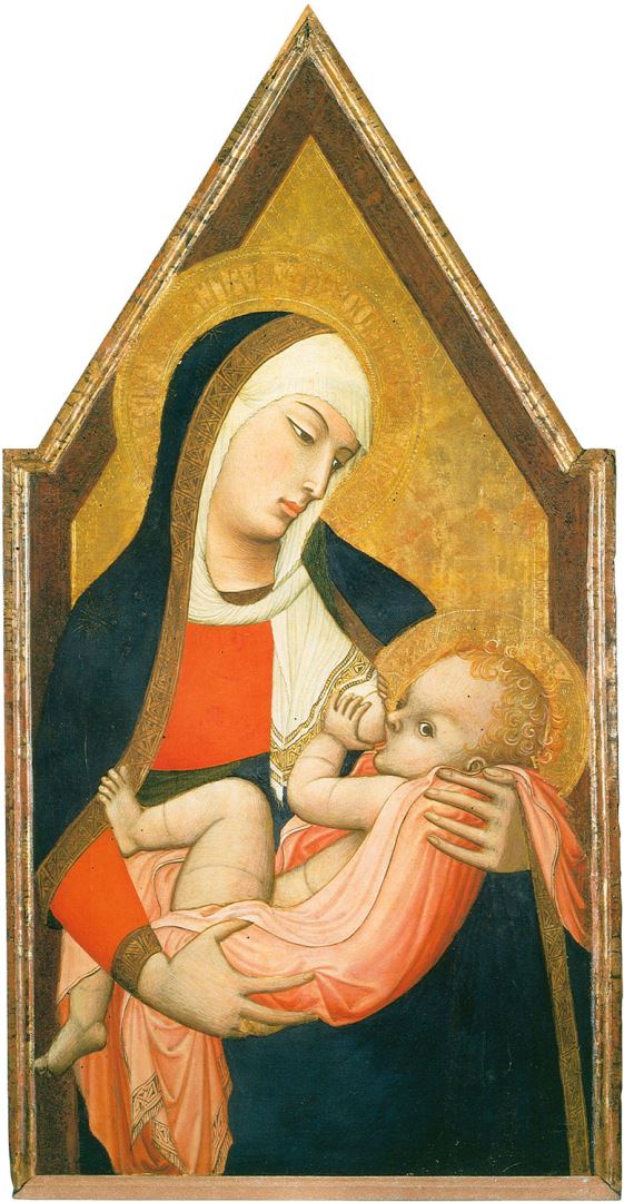 Madonna del latte, Ambrogio Lorenzetti